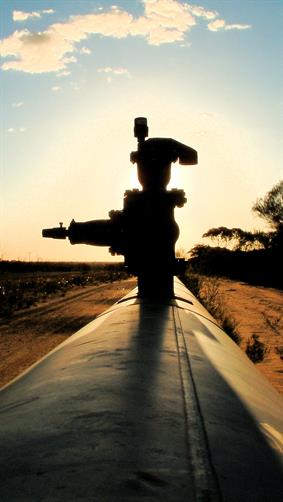 Perth-Kalgoolie Pipeline, Yellowdine, WA.